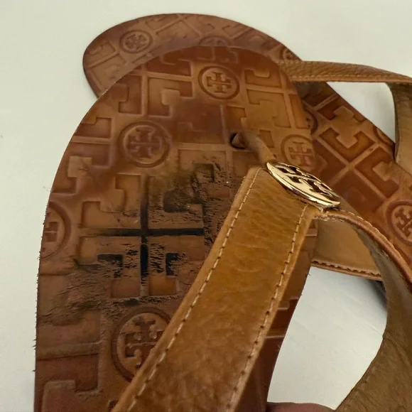 Tory Burch Thong Sandals Size 9 - Picture 4 of 6